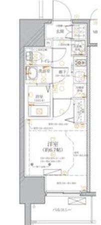 ディアレイシャス浅間町ステーションフロントの物件間取画像